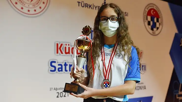 Türkiye Satranç Şampiyonası'nda  Selçuklu Belediyespor'dan İkincilik