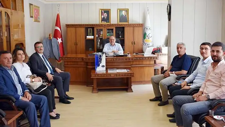 Özbay'dan Başkan Yaka'ya  ziyaret