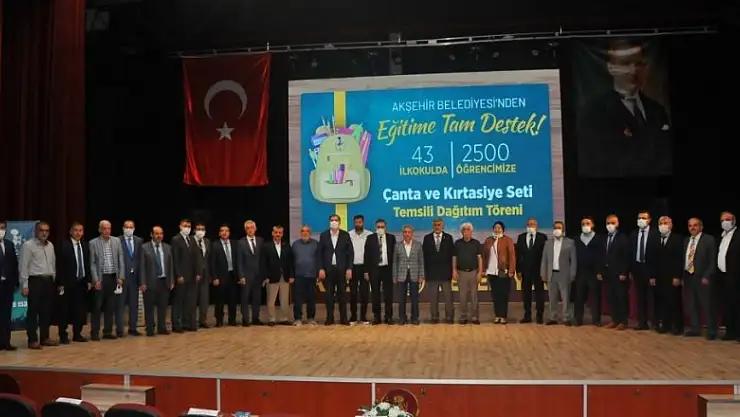 Akşehir Belediyesi eğitime desteğini sürdürüyor