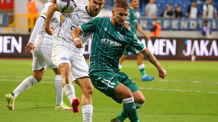 Kasımpaşa: 2 - İttifak Holding Konyaspor: 2 (Maç sonucu)