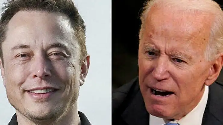 Elon Musk'tan Biden açıklaması!