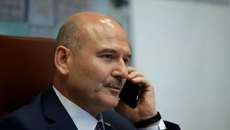 İçişleri Bakanı Soylu, öğretmen Burak Kılıç'la telefonda görüştü