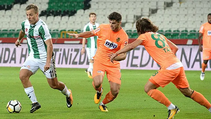 Konyaspor - Alanyaspor maçında işte ilk 11'ler