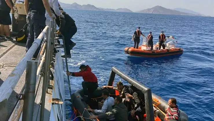 Muğla'da 131 düzensiz göçmen kurtarıldı