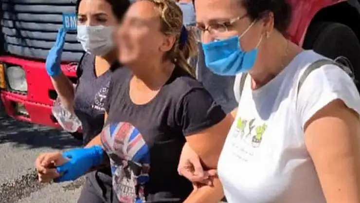 Öz anne 4 çocuğunun bulunduğu evi ateşe verdi