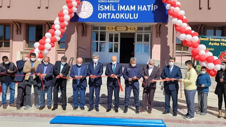 İsmil İmam Hatip Okulu yenilendi