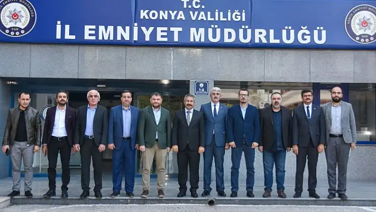 KGC Yönetimi, Emniyet Müdürü Dinç'i ziyaret etti