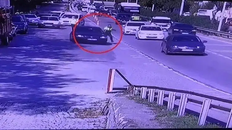 Polisi sürükleyerek yaralayan CHP'li gözaltına alındı
