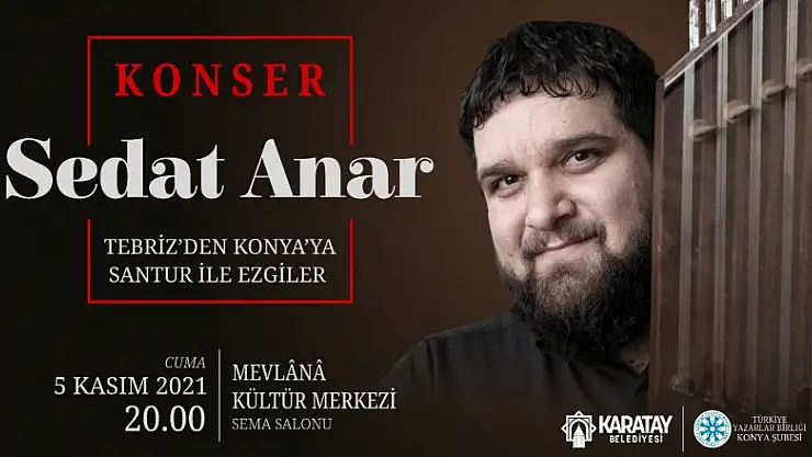 Santuri Sedat Anar Cuma akşamı MKM'DE sahnede