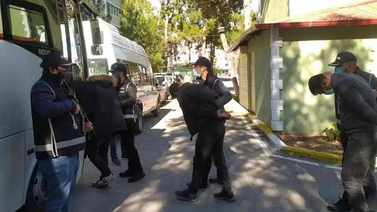 Şafak operasyonuyla çökertilen suç örgütünün 17 üyesinden 12'si tutuklandı