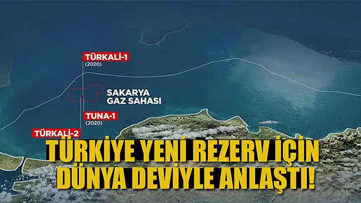 Türkiye yeni rezerv için dünya deviyle anlaştı!