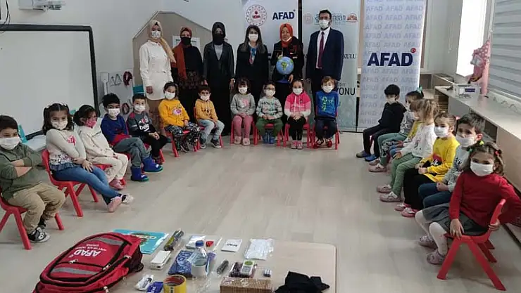 Mevlana Anaokulunda 'Temel Afed Bilinci' Eğitimi
