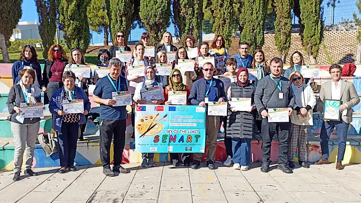 Özel öğrenciler Avrupa sanat terapileriyle tanışıyor