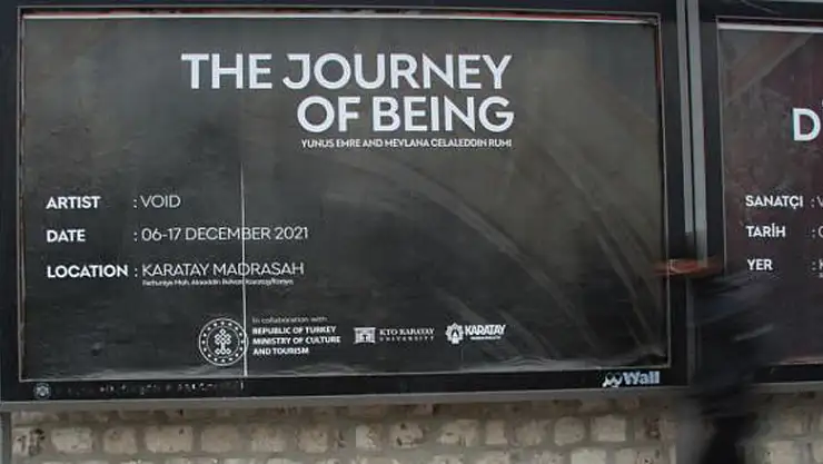 'The Journey of Being' Dijital Sanat Sergisi Konya'da 6 Aralık'ta açılacak