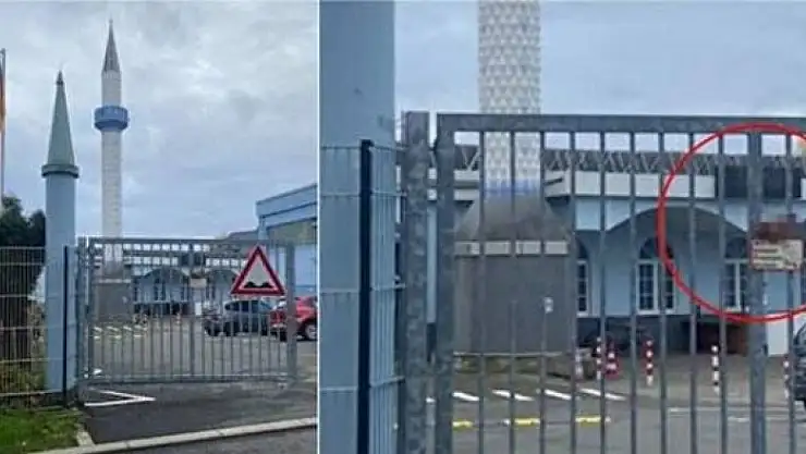 Almanya'da camiye iğrenç saldırı!