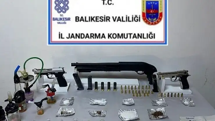 Balıkesir'de 75 şahsa 'huzur' operasyonu