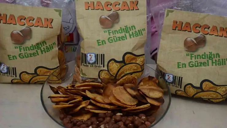 Bu da 'fındık cipsi'