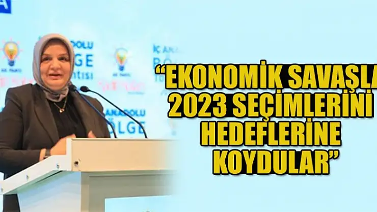 Keşir: 'Bir ekonomik savaşla ve beraberinde 2023 seçimlerini hedeflerine koydular'