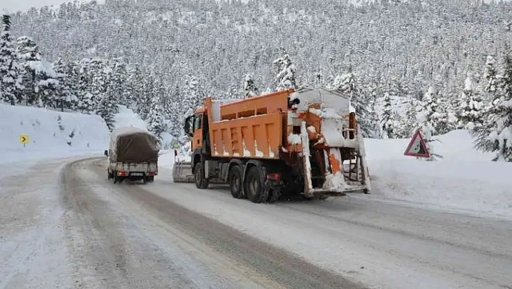 Konya- Antalya karayolunda ulaşım normale döndü