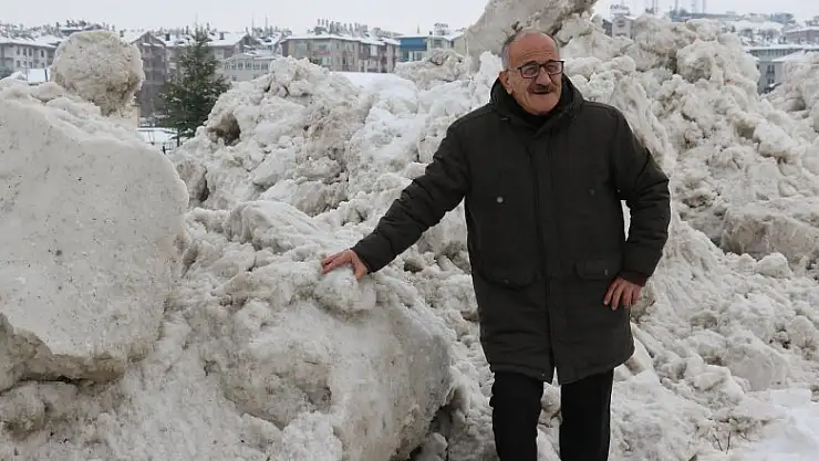 Beyşehir Belediyesi'nden göle kar takviyesi