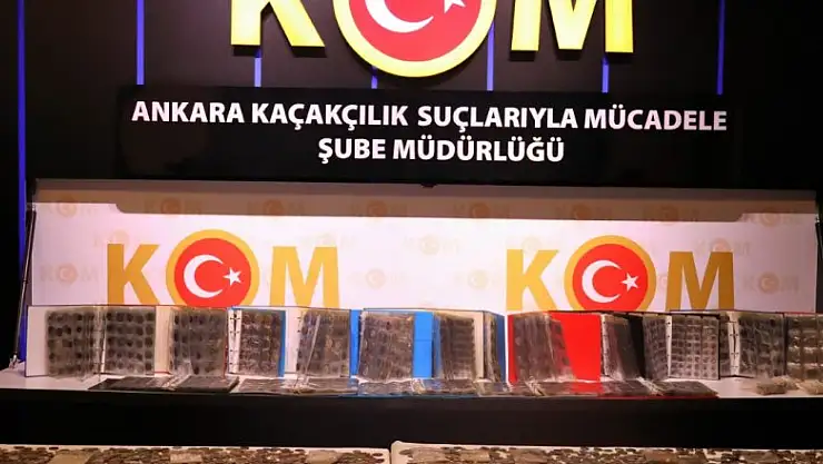 Başkent polisinden dev tarihi eser operasyonu