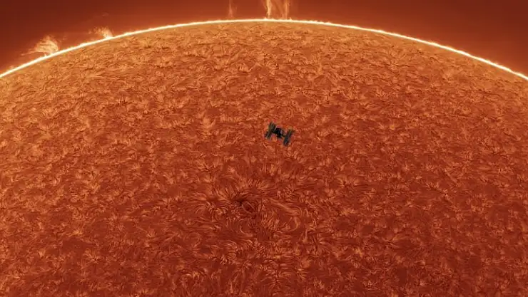 Uzayın nadir anlarını görüntüleyen Türk