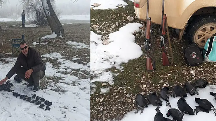 Konya'da milli parkta avlananlara 80 bin lira ceza