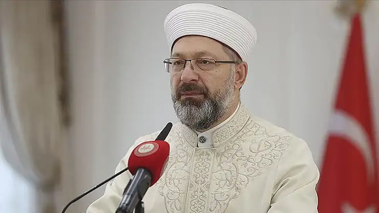 Erbaş: İnsani değerlerin örselendiği günümüzde insanlığın yeniden dirilişi için Miraç Gecesi büyük bir imkandır