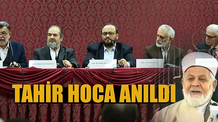Tahir Hoca Karatay'da anıldı