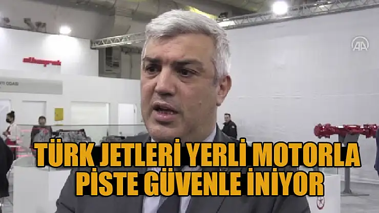 Türk jetleri yerli motorla piste güvenle iniyor