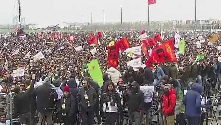 İstanbul Yenikapı'daki nevruz kutlamasında 83 gözaltı