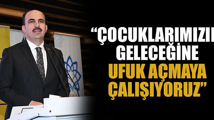 Başkan Altay: 'Çocuklarımızın Geleceğine Ufuk Açmaya Çalışıyoruz'