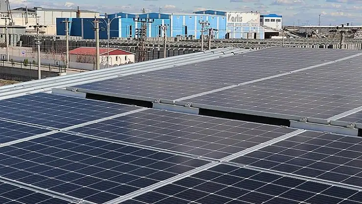 OSB'lerde güneş enerjisine dayalı tesislere ilişkin sınırlama kaldırıldı