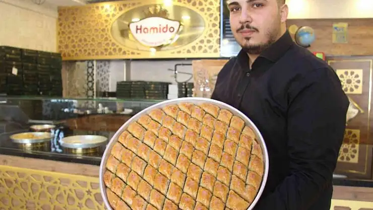 Baklavacıların Ramazan mesaisi başladı