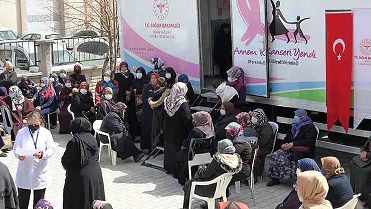 Kanser Tarama Tırı 31 ilçeyi kadınlar için gezecek