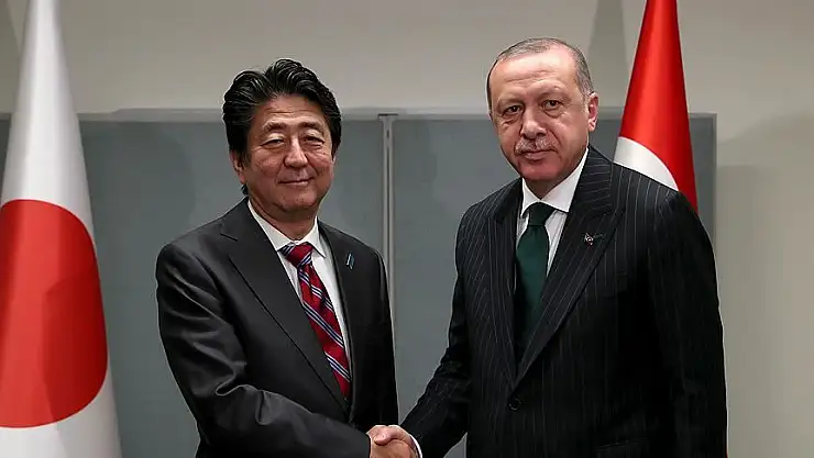 Cumhurbaşkanı Erdoğan, Japonya Başbakanı ile görüştü