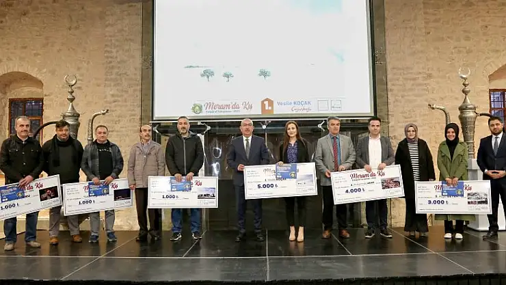 'Meram'da Kış' fotoğraf yarışması ödülleri sahiplerini buldu