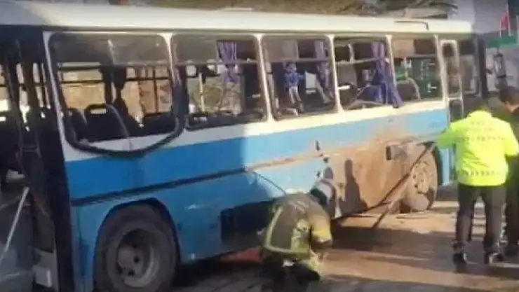 Ceza infaz kurumuna ait servise bombalı saldırı: 1 şehit, 4 yaralı