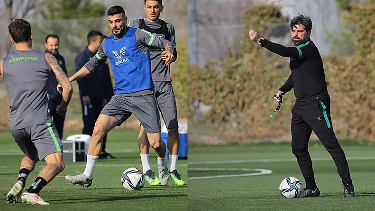 Konyaspor'da Yeni Malatyaspor maçı hazırlıkları devam ediyor