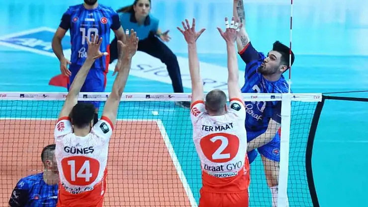 Ziraat Bankkart seride 1-0 öne geçti