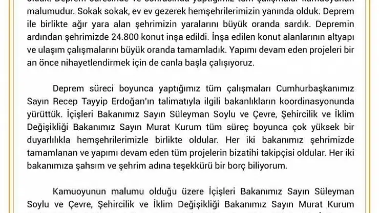 Başkan Şerifoğulları: 'CHP İl Başkanlığı vatandaşına tepeden bakan birilerini görmek istiyorsa dönüp CHP'ye baksın'