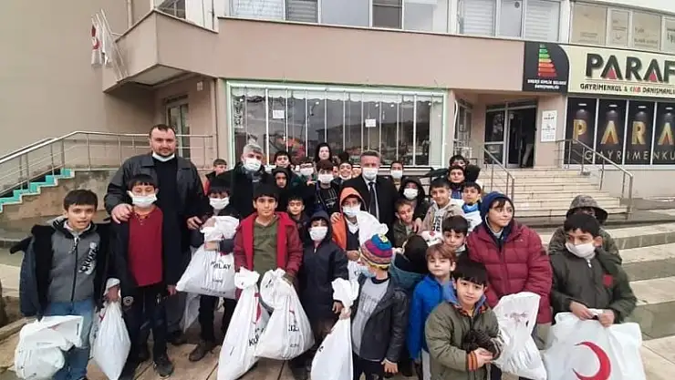 Başkan Hatif Çadırcı çocuklarla bir araya geldi