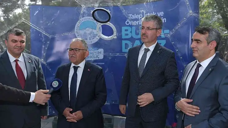 Kayseri Büyükşehir, 'iletişim küresi' ile hizmeti vatandaşın ayağına getirdi