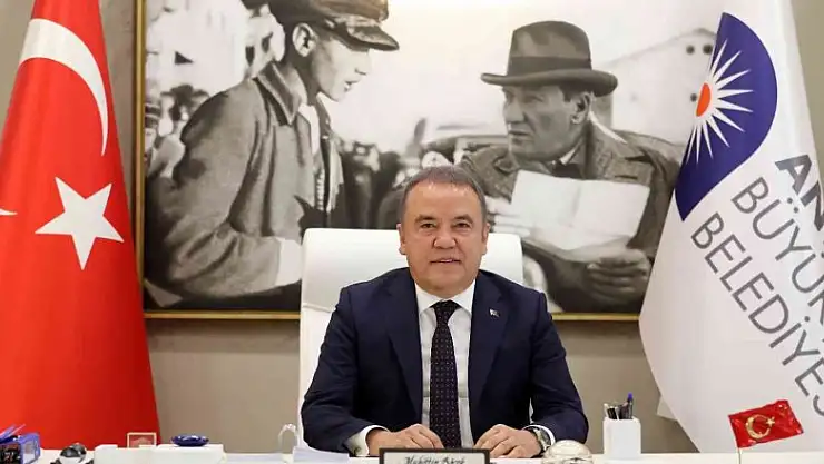 Antalya Büyükşehir Belediye Başkanı Böcek'ten 1 Mayıs Mesajı