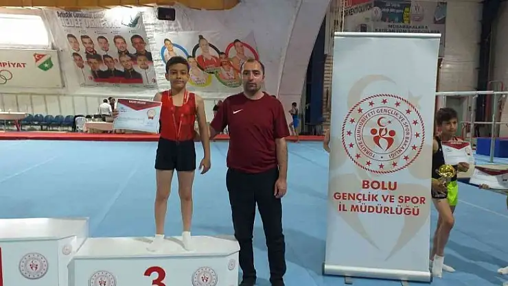 Malatyalı sporcunun derece sevinci