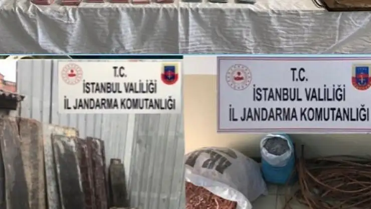 Jandarmadan sahte plaka ve hırsızlık çetelerine operasyon