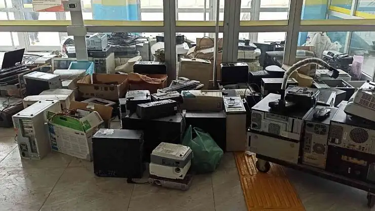 Atık durumdaki elektronik eşyalar eğitime kazandırılıyor