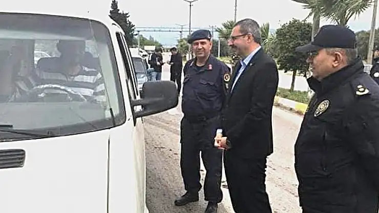 Kaymakamlı trafik denetimi