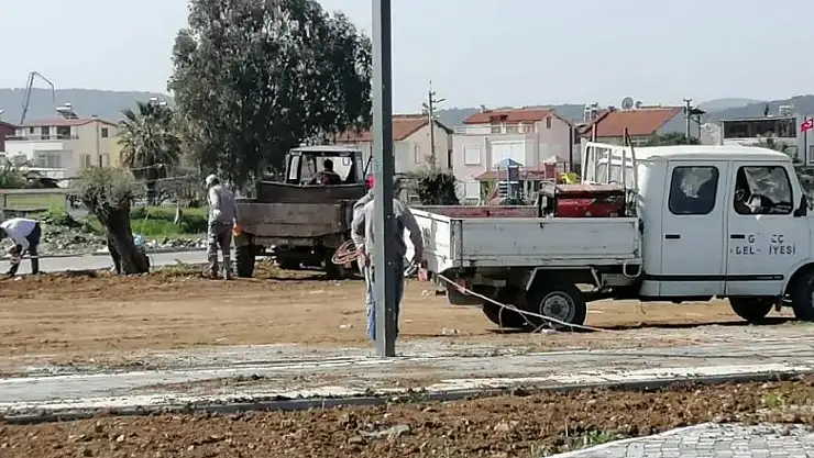 Gömeç'te yaz sezonuna hazırlık çalışmaları hızla devam ediyor