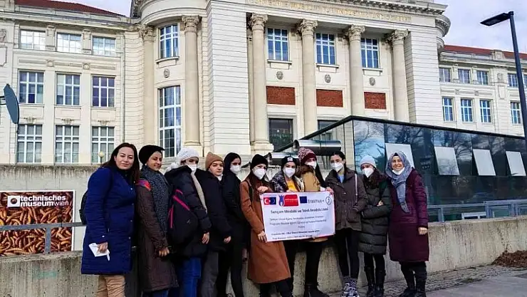 Sarıçam Mesleki ve Teknik Anadolu Lisesi Viyana'da